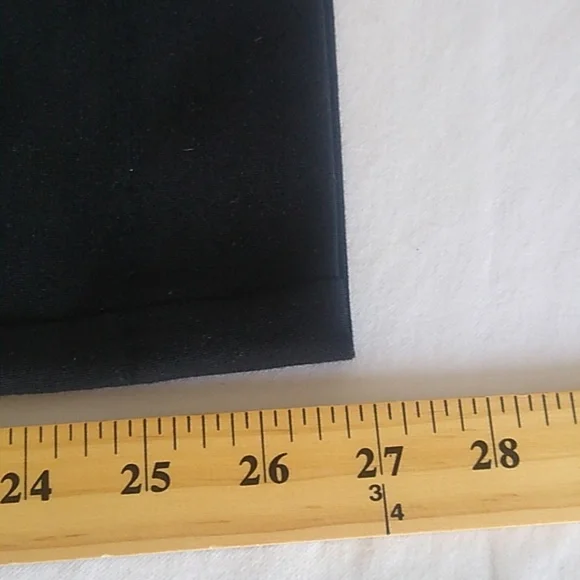 Torrid Womens Pants Taper Ponte Black size 0 12 Large Pull On Office Party - Picture 10 of 14